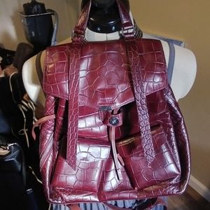 All Saints Leather backpack